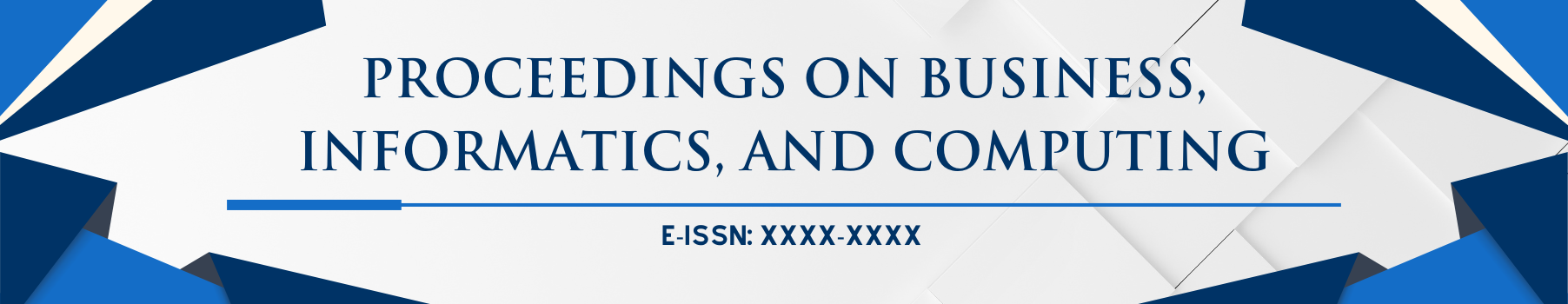 Proceedings on Business, Informatics, and Computing